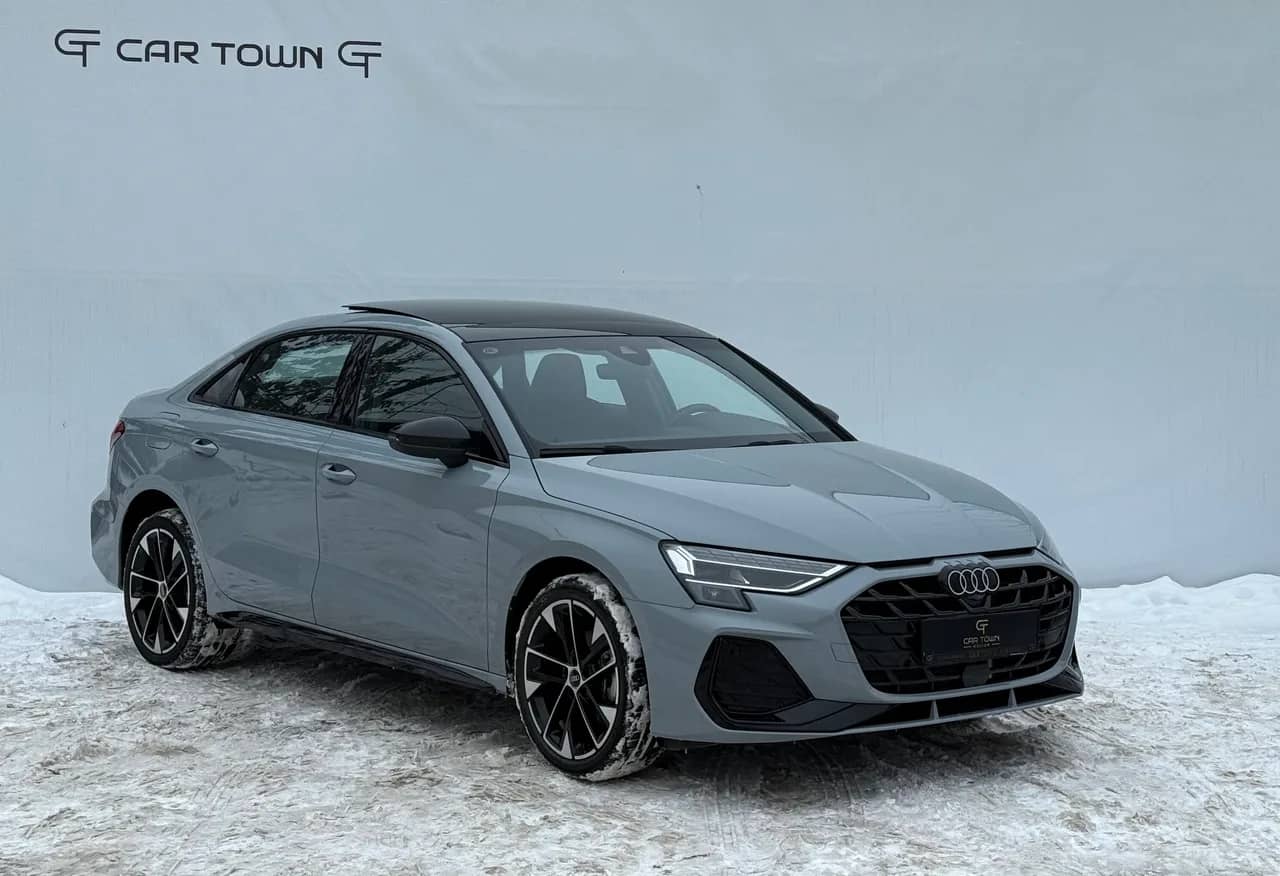 Audi A3 2026, Premium + Luxury Package, цвет чёрный — новый автомобиль под заказ